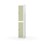 Novis garderobeskab lige topplade 2:1 B30 cm