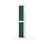 Novis garderobeskab lige topplade 2:1 B30 cm