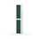 Novis garderobeskab lige topplade 2:1 B30 cm