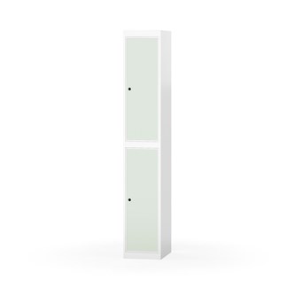 Novis garderobeskab lige topplade 2:1 B30 cm