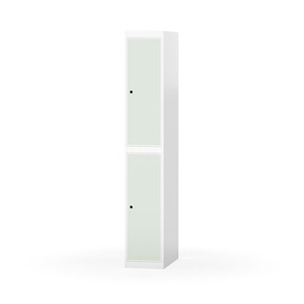 Novis garderobeskab lige topplade 2:1 B30 cm
