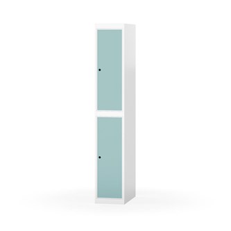 Novis garderobeskab lige topplade 2:1 B30 cm