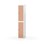 Novis garderobeskab lige topplade 2:1 B30 cm