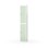 Novis garderobeskab lige topplade 2:1 B30 cm