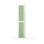 Novis garderobeskab lige topplade 2:1 B30 cm