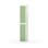 Novis garderobeskab lige topplade 2:1 B30 cm
