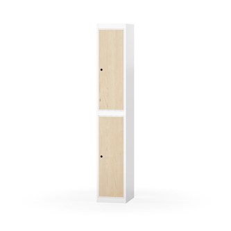 Novis garderobeskab lige topplade 2:1 B30 cm