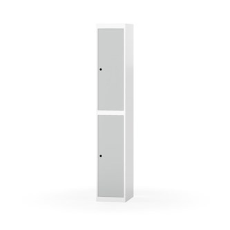 Novis garderobeskab lige topplade 2:1 B30 cm