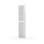 Novis garderobeskab lige topplade 2:1 B30 cm