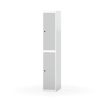 Novis garderobeskab lige topplade 2:1 B30 cm