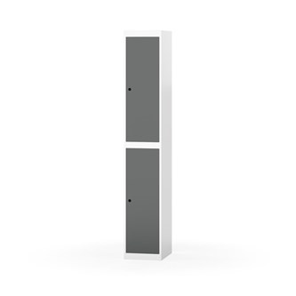 Novis garderobeskab lige topplade 2:1 B30 cm