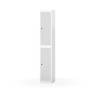 Novis garderobeskab lige topplade 2:1 B30 cm