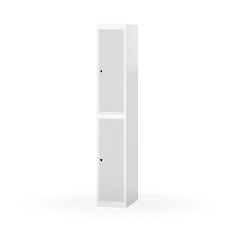Novis garderobeskab lige topplade 2:1 B30 cm