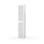 Novis garderobeskab lige topplade 2:1 B30 cm