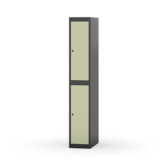 Novis garderobeskab lige topplade 2:1 B30 cm