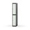Novis garderobeskab lige topplade 2:1 B30 cm