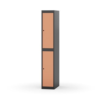 Novis garderobeskab lige topplade 2:1 B30 cm