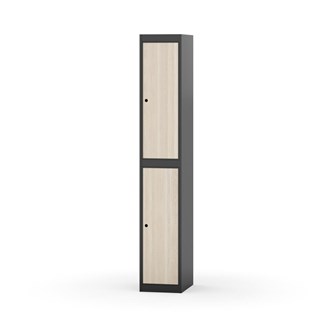 Novis garderobeskab lige topplade 2:1 B30 cm