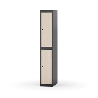 Novis garderobeskab lige topplade 2:1 B30 cm