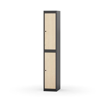 Novis garderobeskab lige topplade 2:1 B30 cm