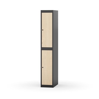 Novis garderobeskab lige topplade 2:1 B30 cm