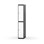 Novis garderobeskab lige topplade 2:1 B30 cm