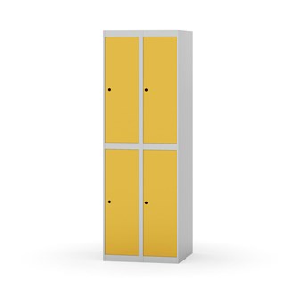 Novis garderobeskab lige topplade 2:2 B60 cm