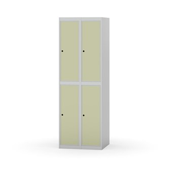 Novis garderobeskab lige topplade 2:2 B60 cm