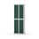 Novis garderobeskab lige topplade 2:2 B60 cm