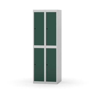 Novis garderobeskab lige topplade 2:2 B60 cm