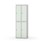 Novis garderobeskab lige topplade 2:2 B60 cm
