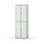 Novis garderobeskab lige topplade 2:2 B60 cm