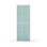 Novis garderobeskab lige topplade 2:2 B60 cm