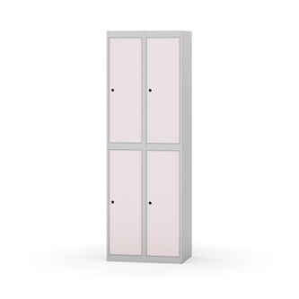 Novis garderobeskab lige topplade 2:2 B60 cm