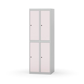 Novis garderobeskab lige topplade 2:2 B60 cm