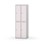 Novis garderobeskab lige topplade 2:2 B60 cm