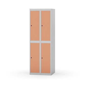 Novis garderobeskab lige topplade 2:2 B60 cm
