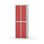 Novis garderobeskab lige topplade 2:2 B60 cm