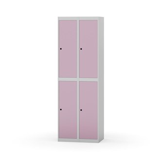 Novis garderobeskab lige topplade 2:2 B60 cm