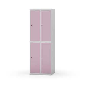 Novis garderobeskab lige topplade 2:2 B60 cm