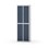 Novis garderobeskab lige topplade 2:2 B60 cm