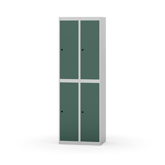 Novis garderobeskab lige topplade 2:2 B60 cm