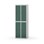 Novis garderobeskab lige topplade 2:2 B60 cm