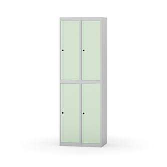 Novis garderobeskab lige topplade 2:2 B60 cm