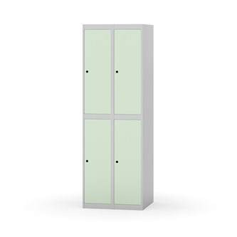 Novis garderobeskab lige topplade 2:2 B60 cm
