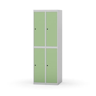 Novis garderobeskab lige topplade 2:2 B60 cm