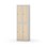 Novis garderobeskab lige topplade 2:2 B60 cm