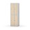 Novis garderobeskab lige topplade 2:2 B60 cm