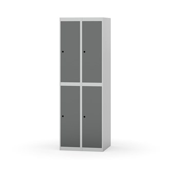 Novis garderobeskab lige topplade 2:2 B60 cm