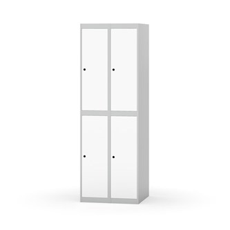 Novis garderobeskab lige topplade 2:2 B60 cm